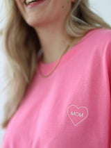 Mom Heart Shirt/ Pink - MFam VibesMom Heart Shirt/ Pink -korbmayer. ganz besonders. für kinder.