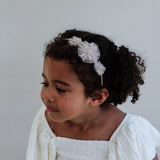 Haarreif mit Tüllrosette Alice