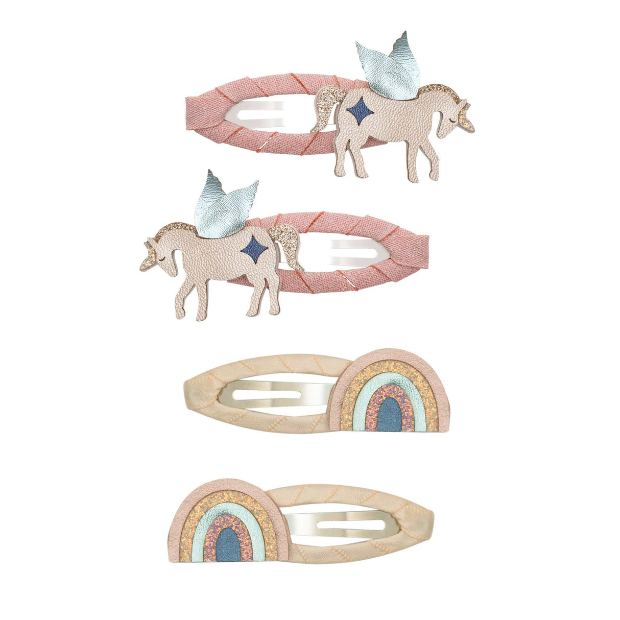 Haarclips geflügeltes Einhorn