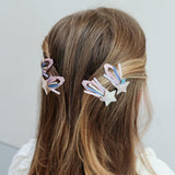 Haarclips Sternschnuppe