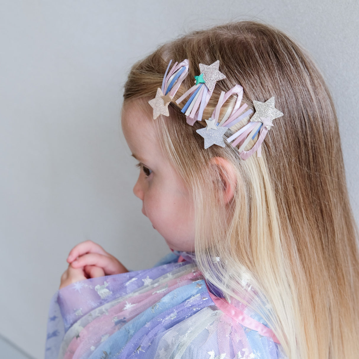Haarclips Sternschnuppe
