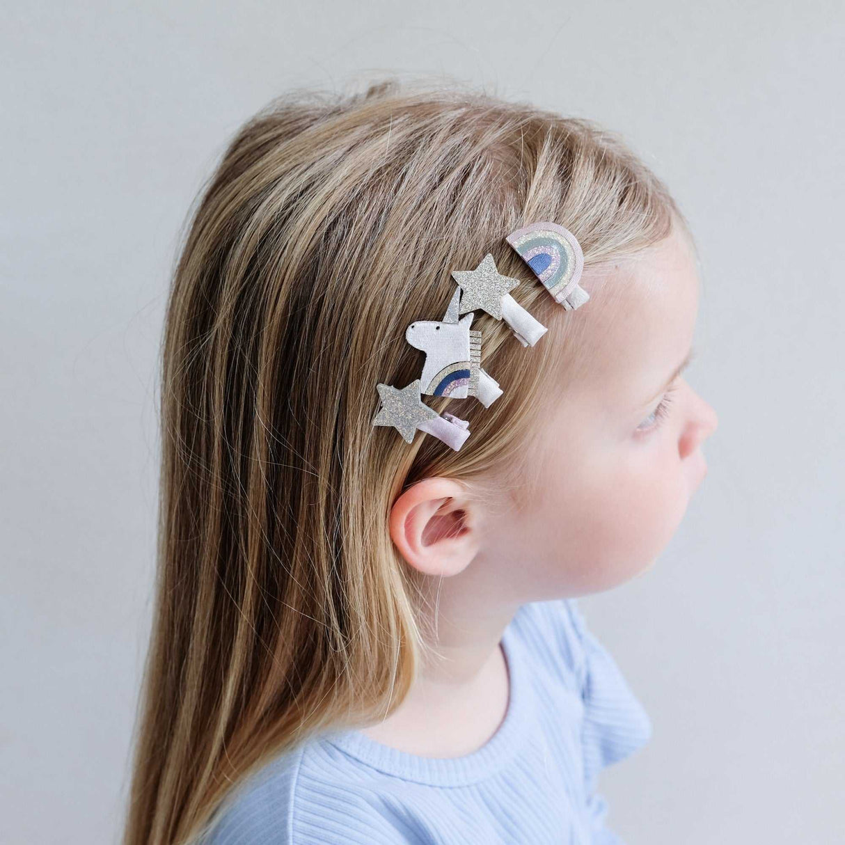 Haarclips Celeste Einhorn mini