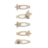 Haarclips Celeste Einhorn mini