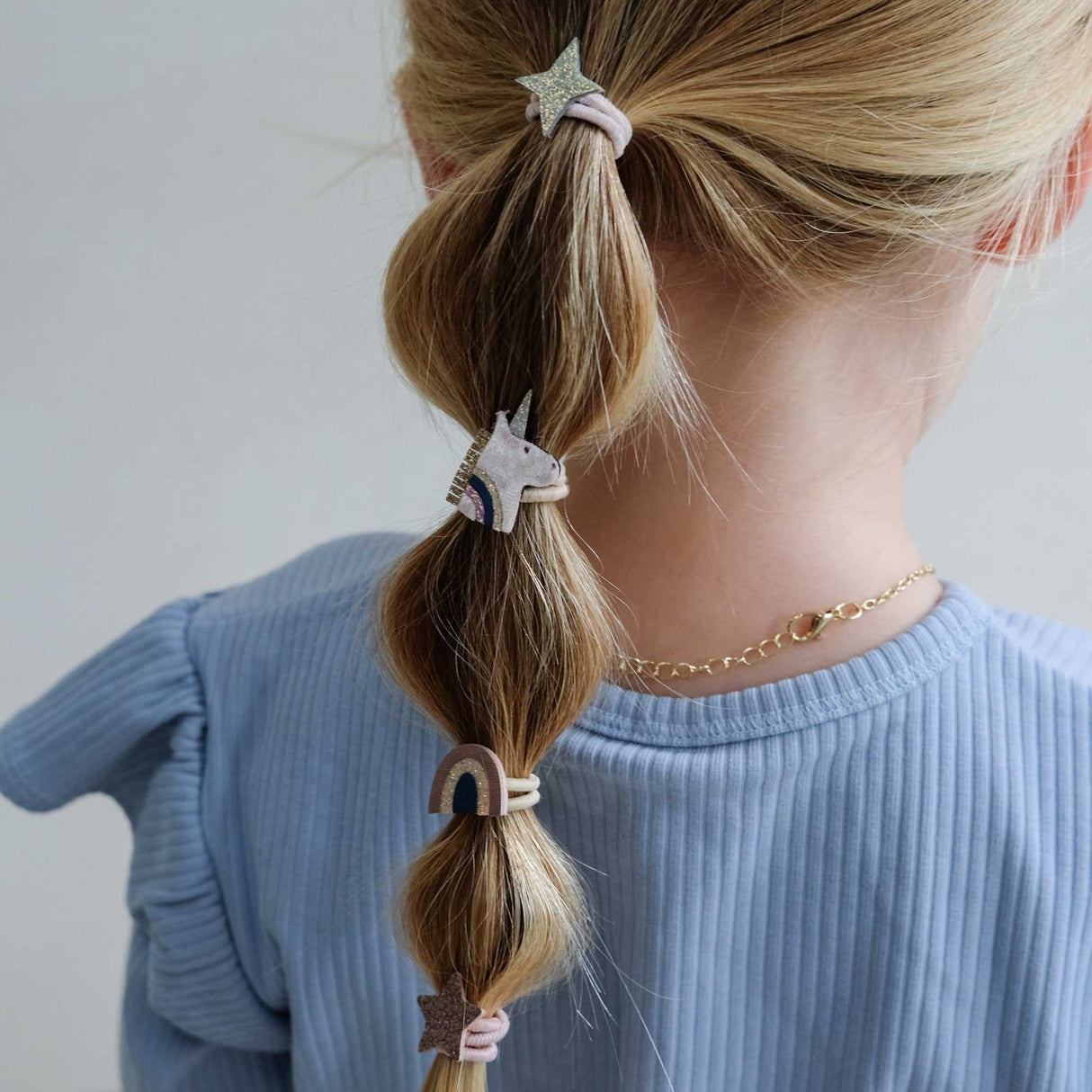 Haargummis Celeste Einhorn mini