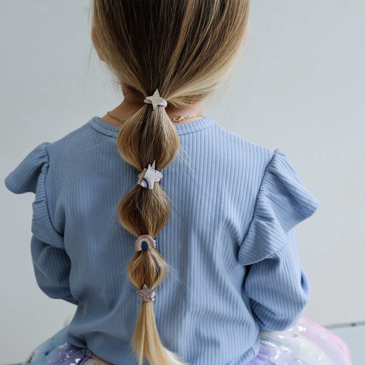 Haargummis Celeste Einhorn mini