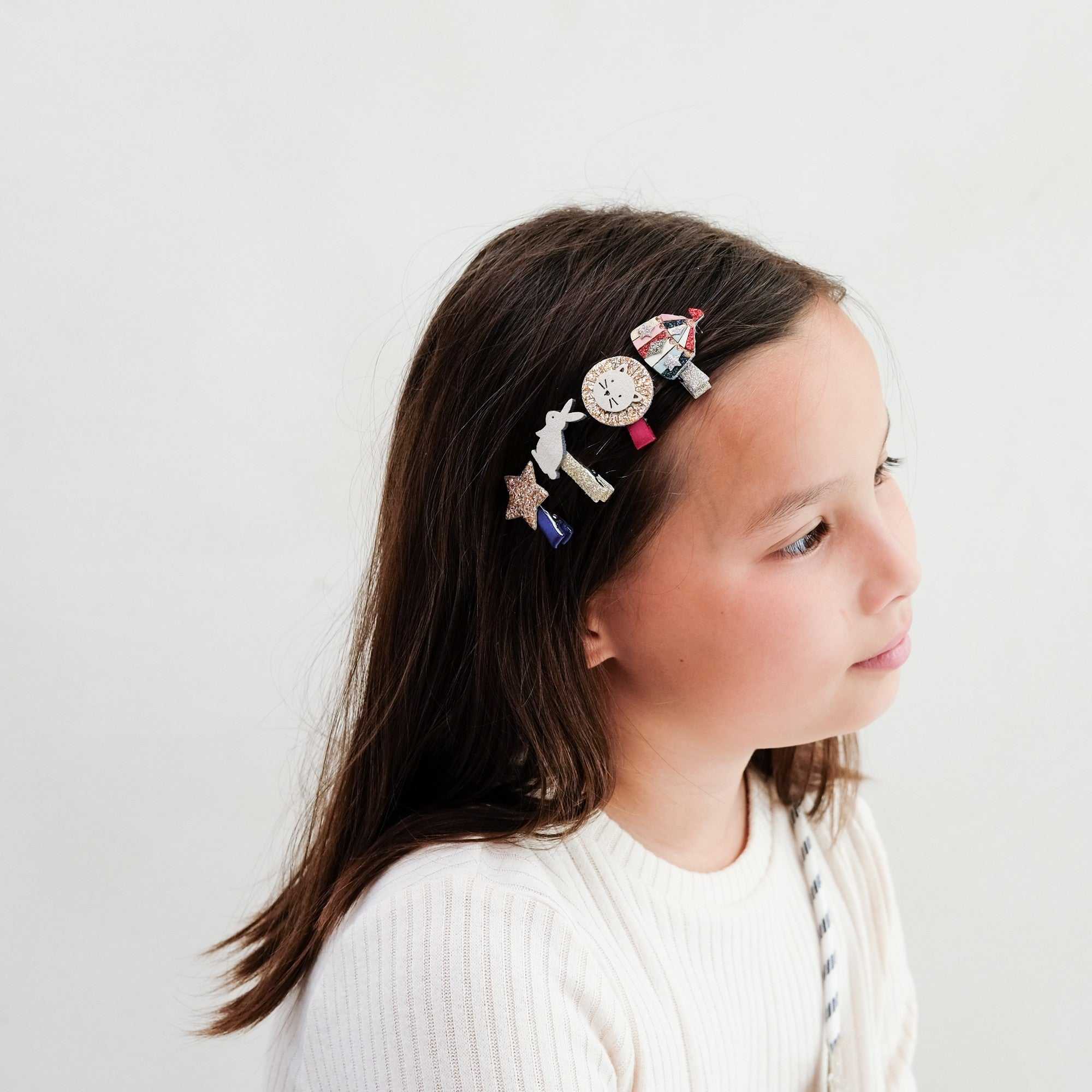 Haarclips Zirkus/ mini