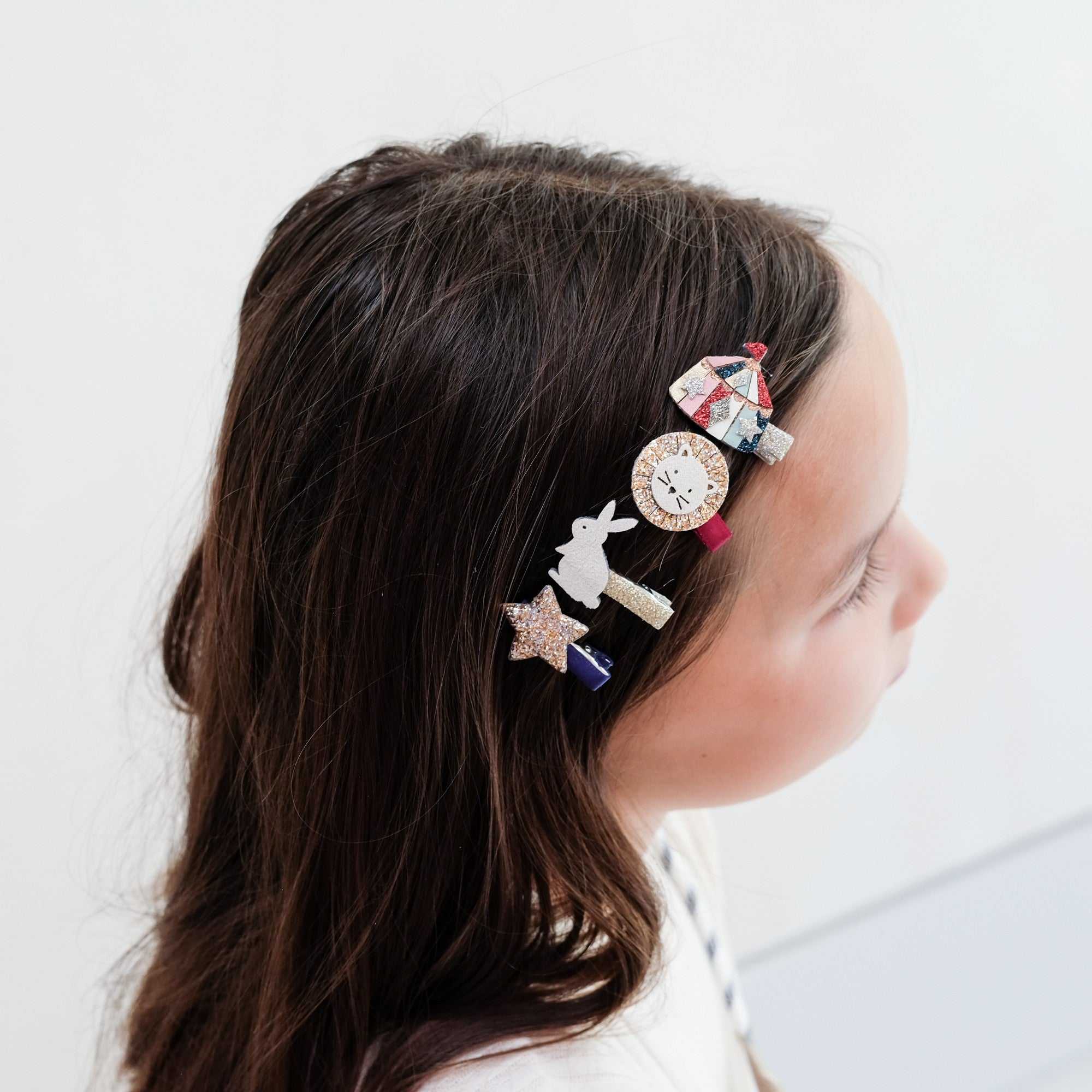 Haarclips Zirkus/ mini