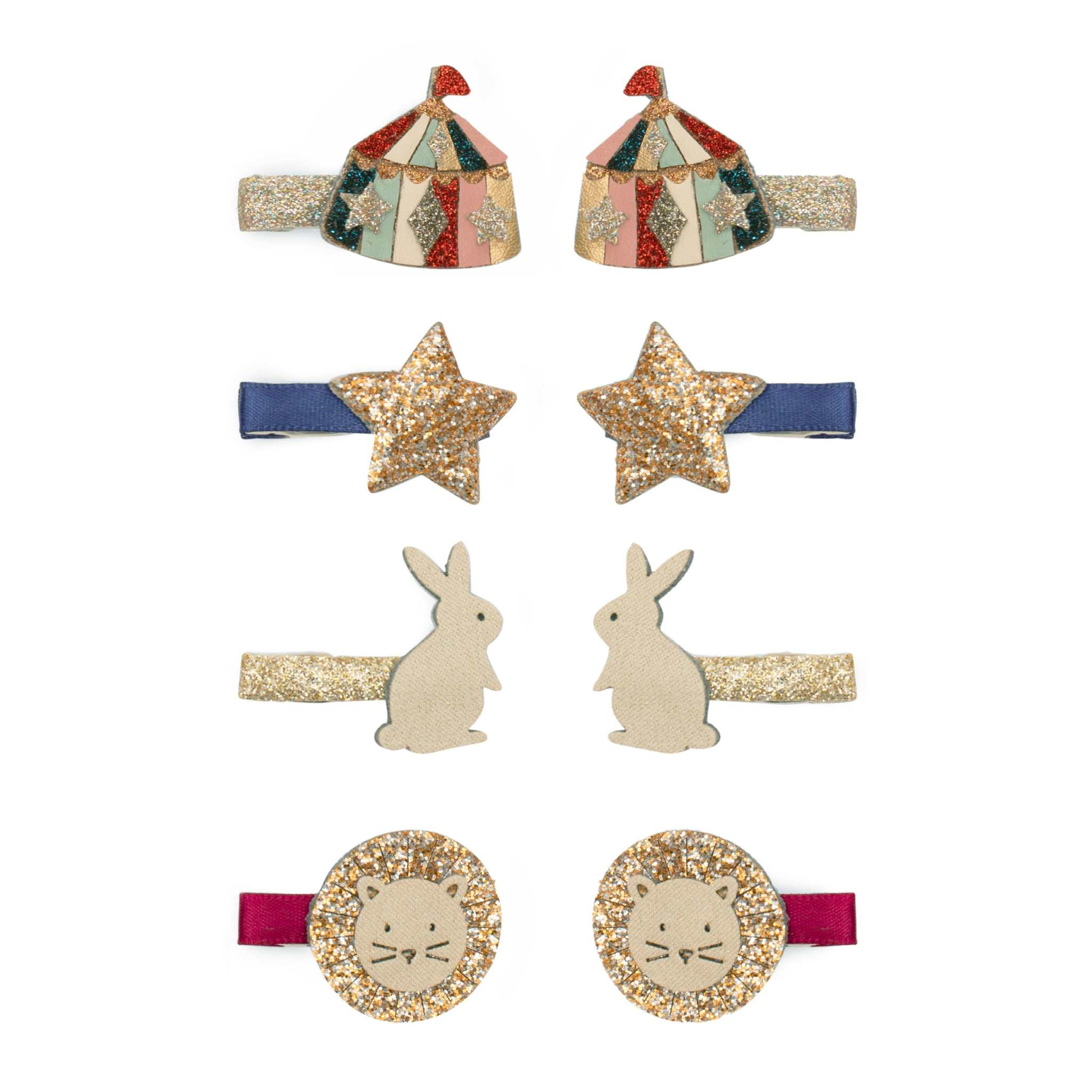 Haarclips Zirkus/ mini