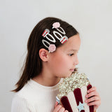 Haarspangen Popcorn
