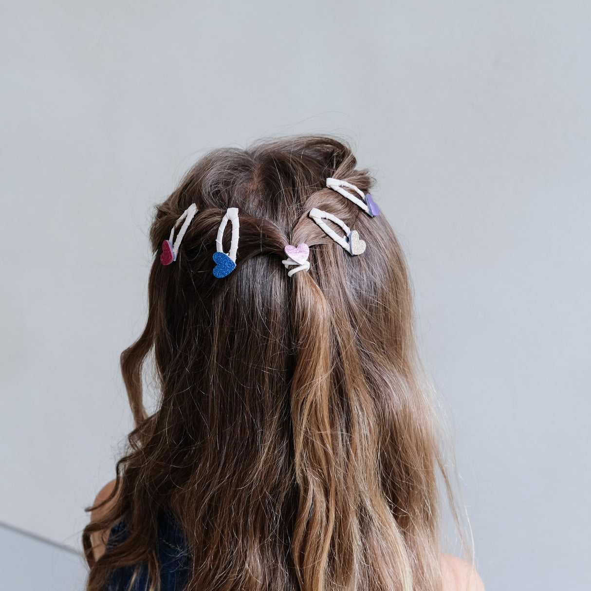 Haarspangen Jazzy Herz/ mini