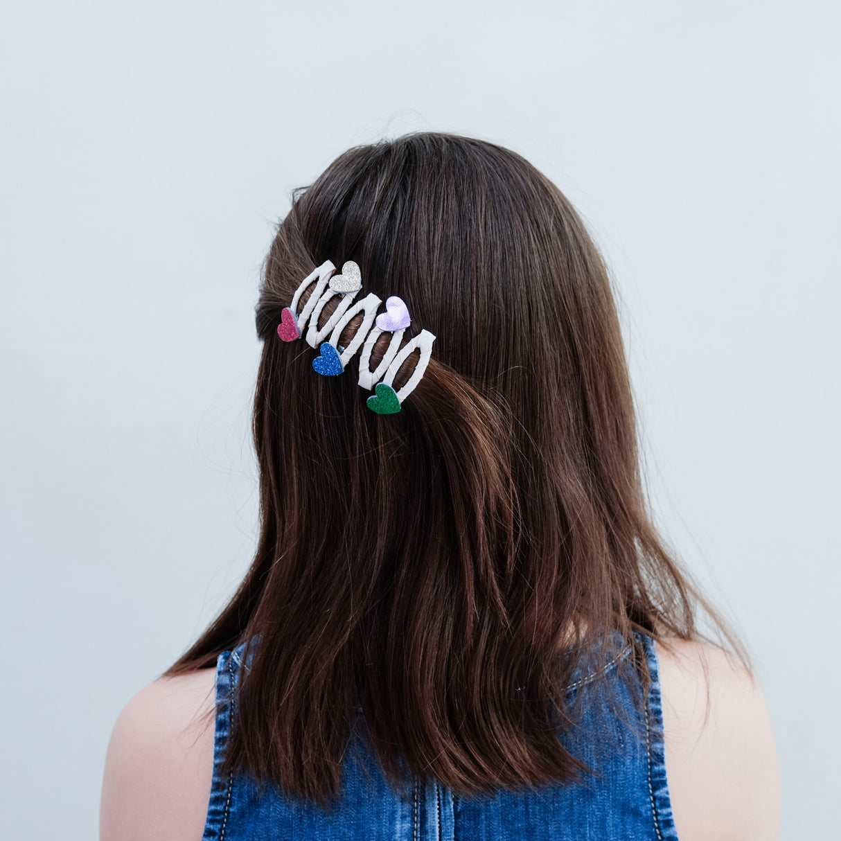 Haarspangen Jazzy Herz/ mini