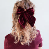 Schleifenhaarspange Agnes / rot