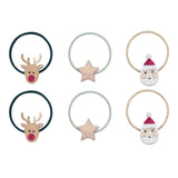Haargummis Santa & Rudolph