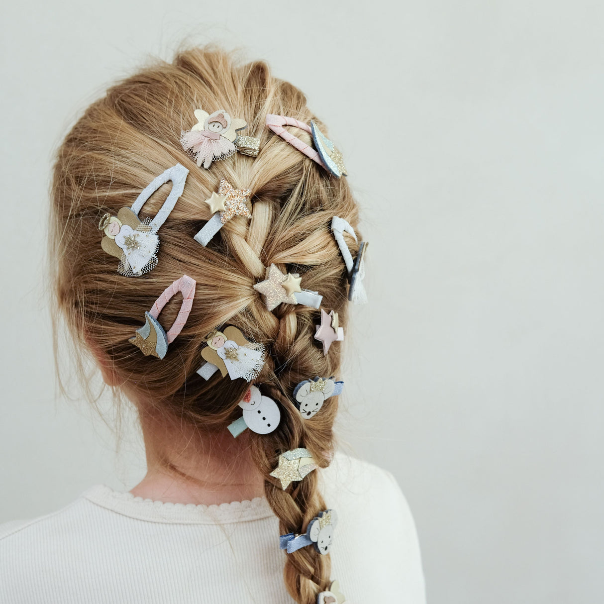 Haarclips Engel