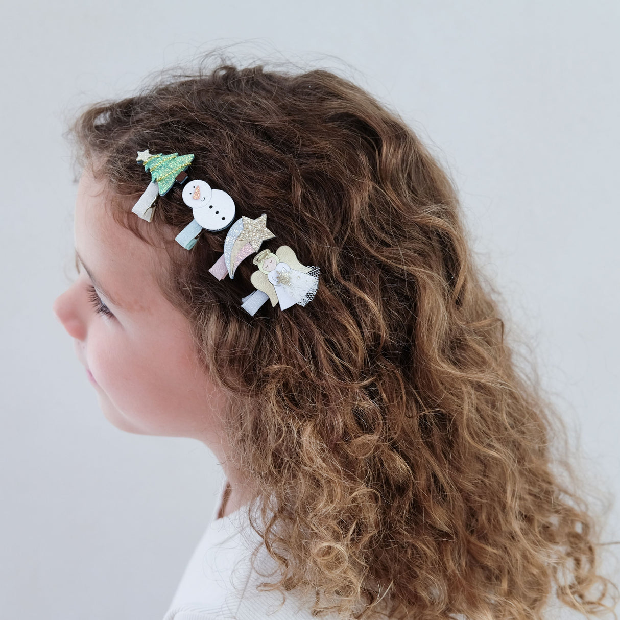 Haarclips Engel mini