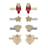 Haarclips Nussknacker Mini