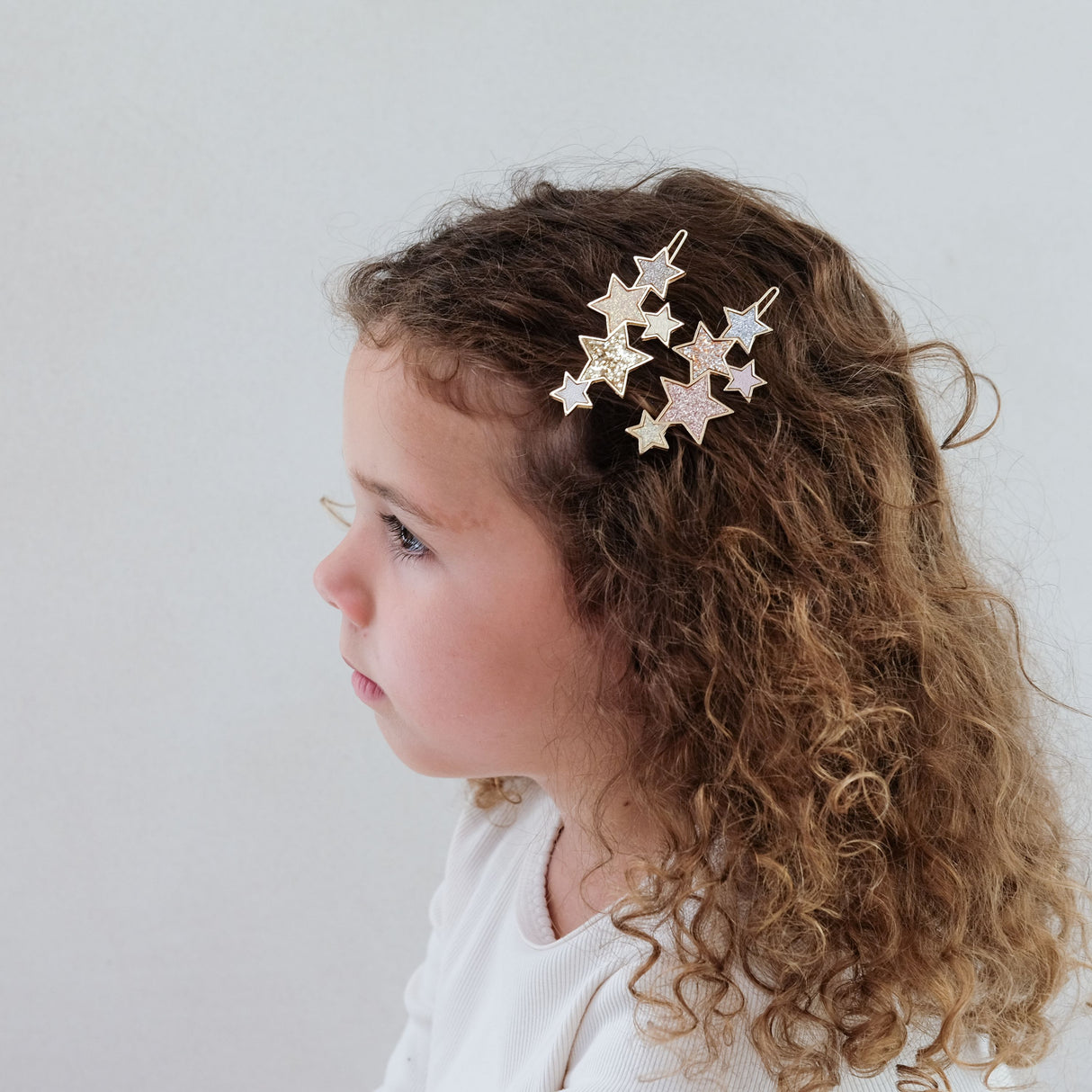 Haarclips Sternenstaub