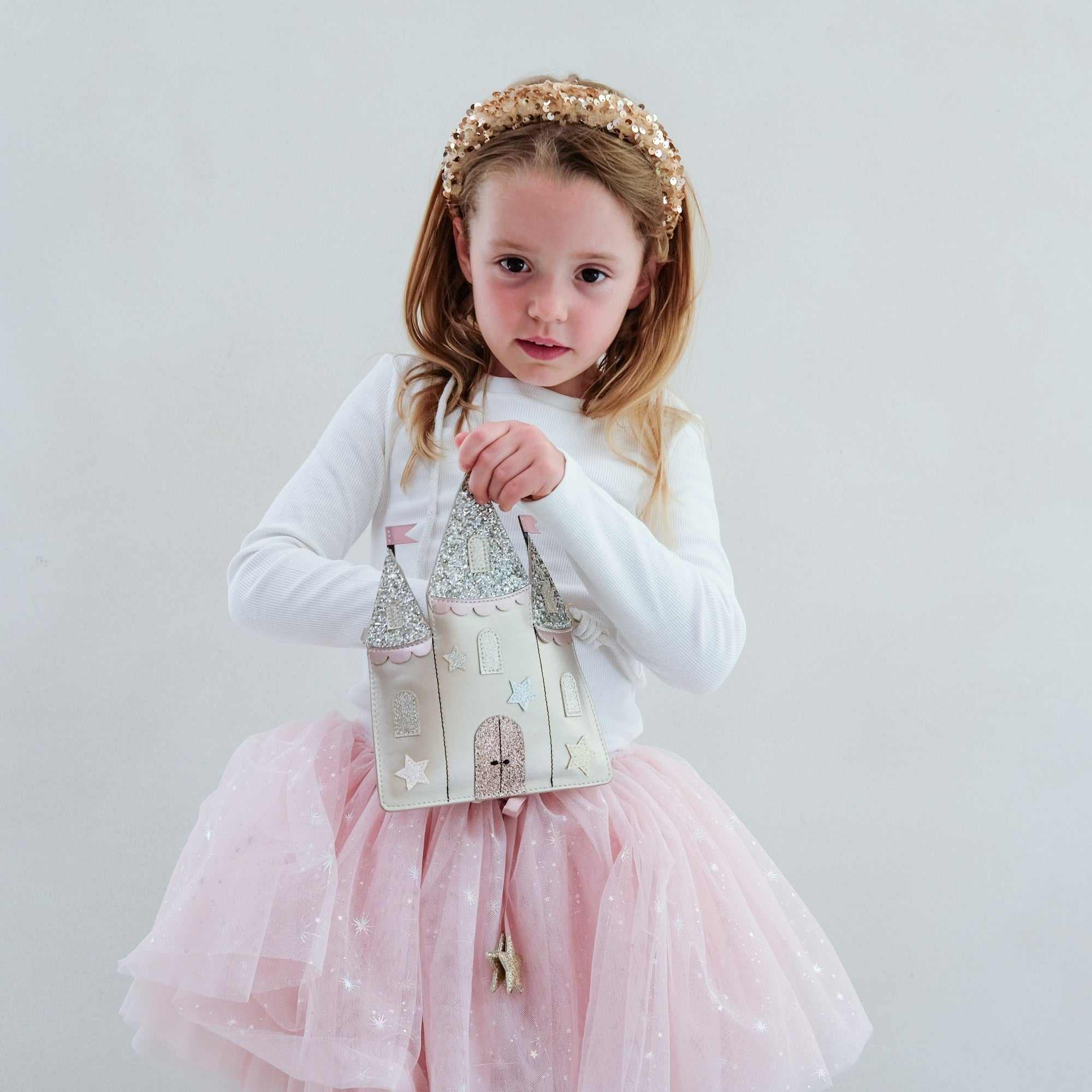 Haarreif mit Pailletten