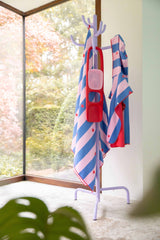 Strandponcho/ Cherry