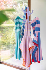 Strandponcho/ Cherry