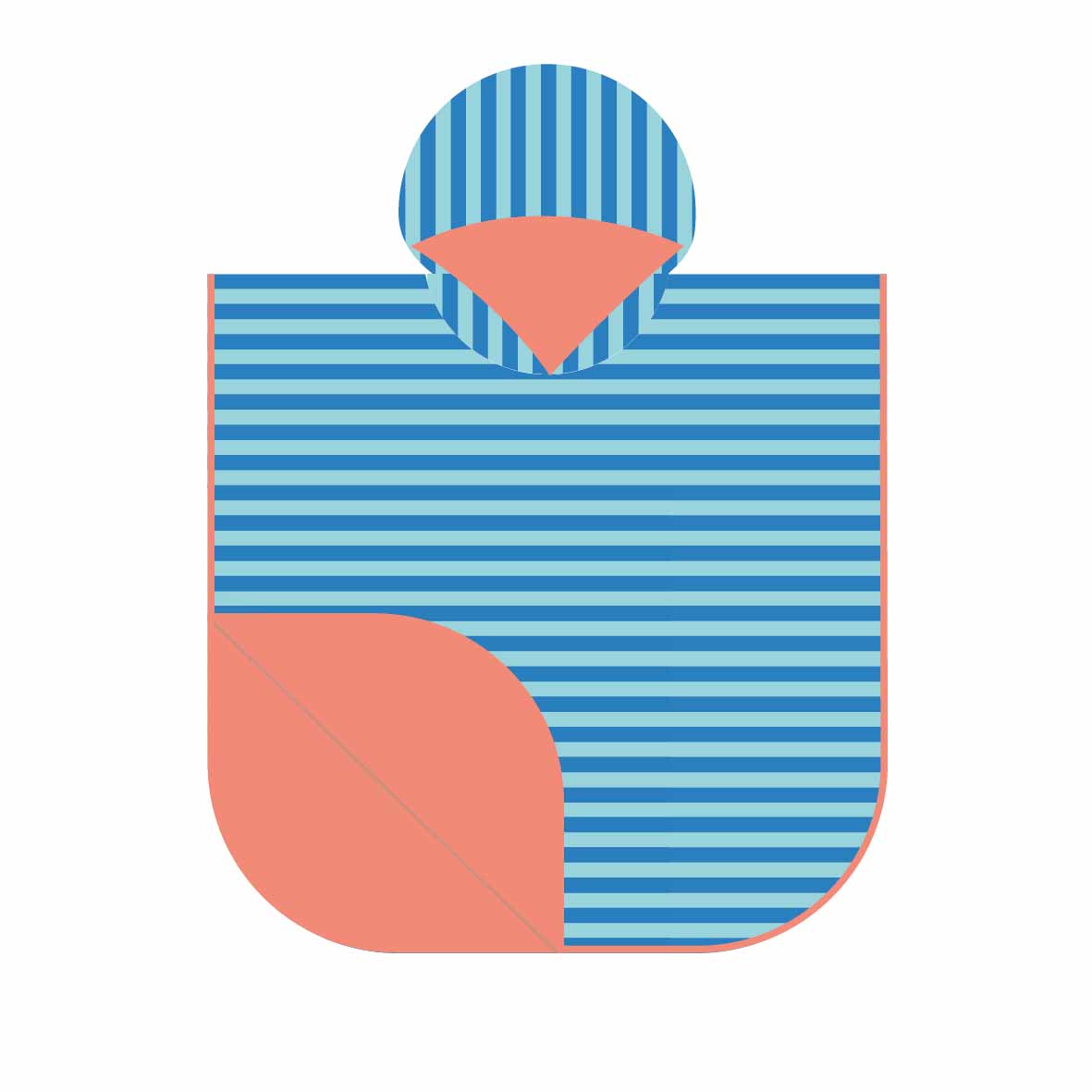 Strandponcho/ Ocean