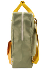 Backpack large | envelope collection I map green