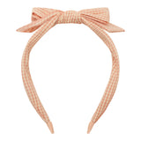 Haarreif - Peach Gingham Edie