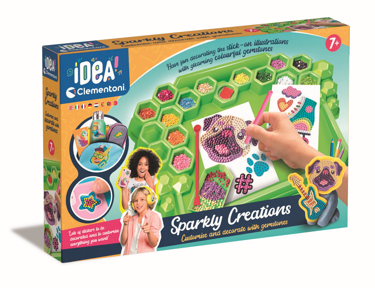 Kreativset Idea - Funkelnde 3D-Sticker