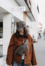 Belt Bag Big Canvas leo light brown