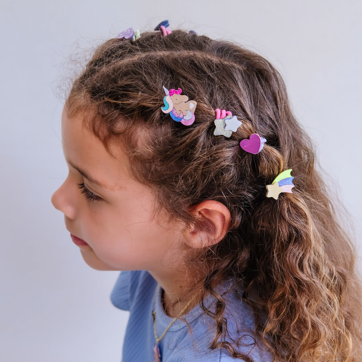 Haargummis Mini Einhorn