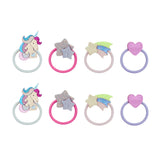 Haargummis Mini Einhorn