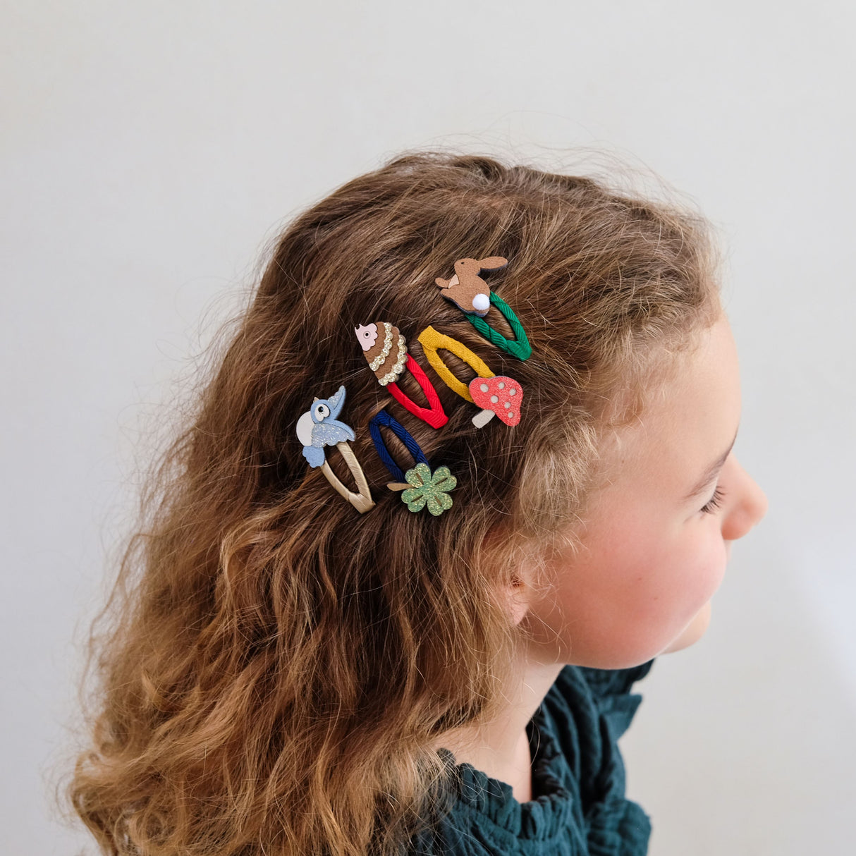 Haarspangen Mini Waldtiere