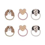 Haargummis Mini Hunde/ Herz