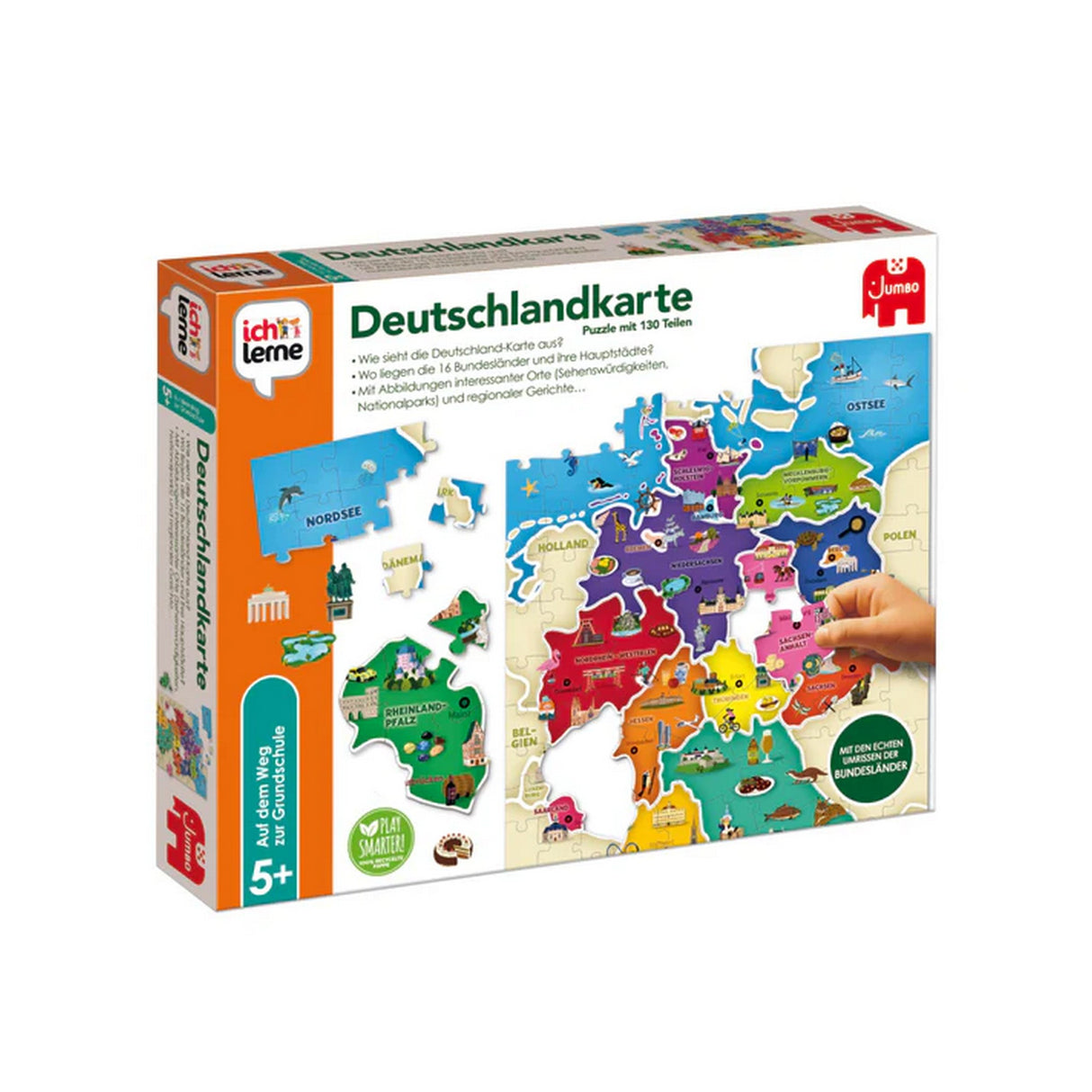 Ich lerne - Deutschlandkarte