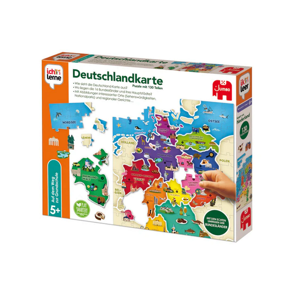 Ich lerne - Deutschlandkarte
