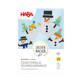 Bastelset - Fensterbild Schneemänner