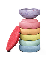 Winter Special Rainbow Set pastel + Balanceboard
