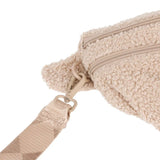 Leckerli Tasche Emma/ Teddy-Fleece beige