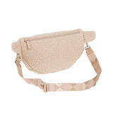 Leckerli Tasche Emma/ Teddy-Fleece beige