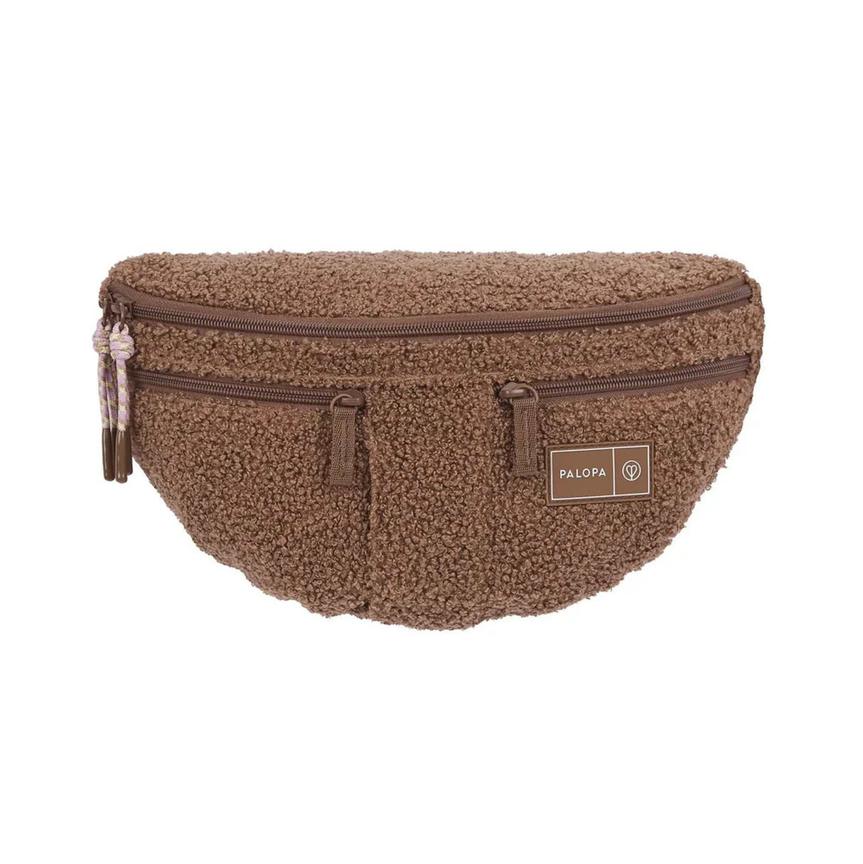 Leckerli Tasche Emma/ Teddy-Fleece brown