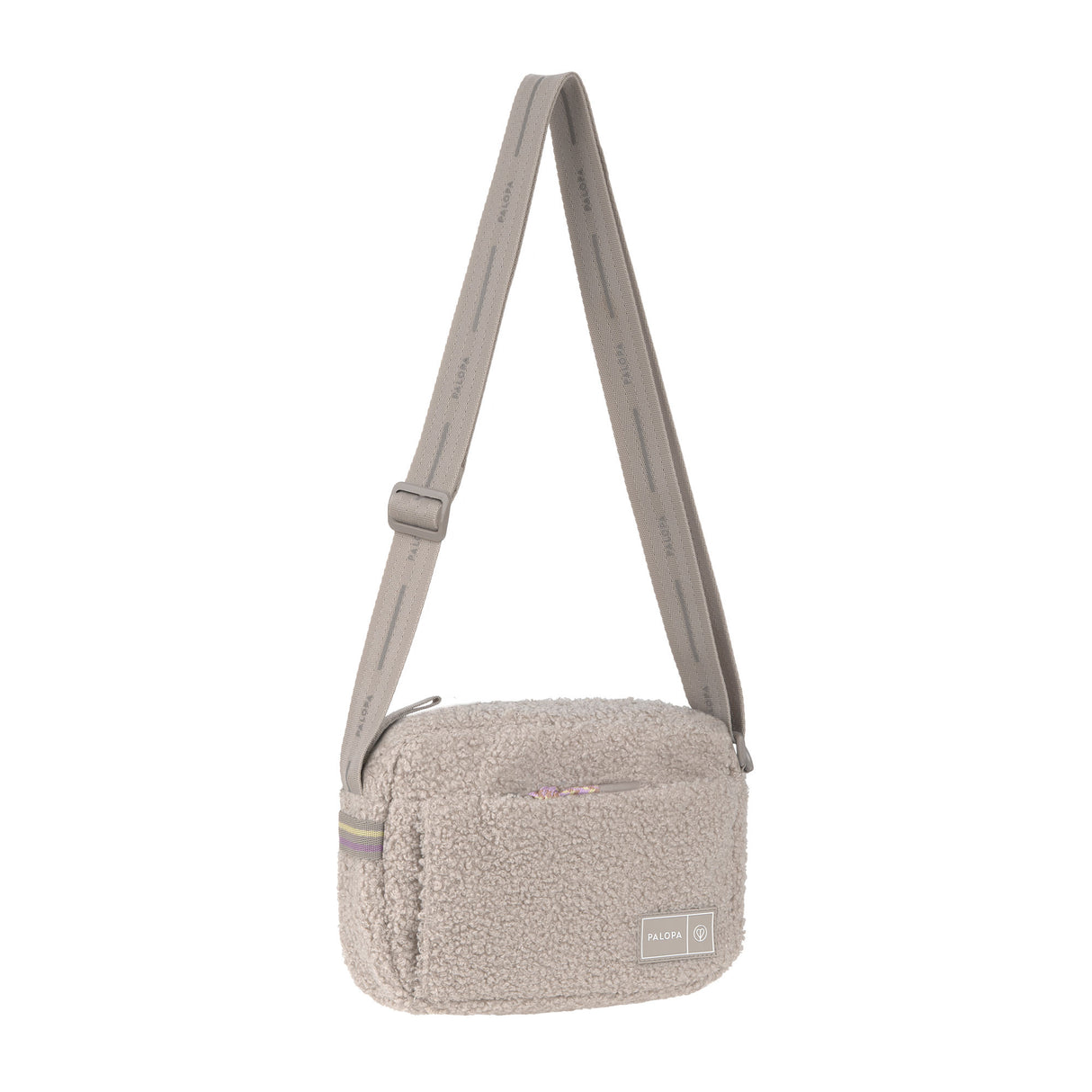 Leckerli Tasche Noka/ Teddy-Fleece beige