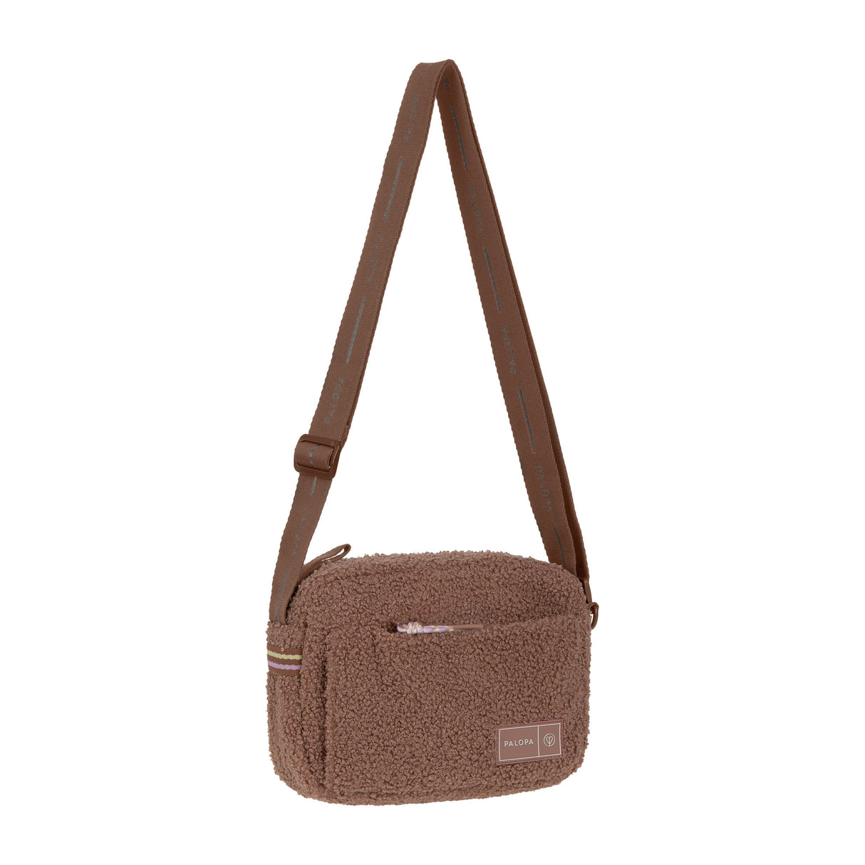 Leckerli Tasche Noka/ Teddy-Fleece brown