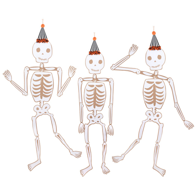 Hängedeko Halloween 3 SkeletteMeri Meriängedeko Halloween 3 Skelettekorbmayer. ganz besonders. für kinder.