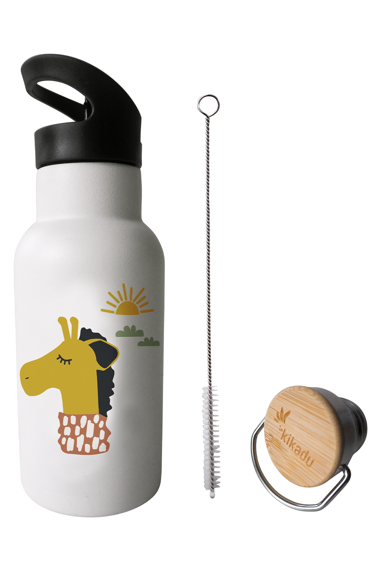 Trinkflasche Giraffe Natur - korbmayer. ganz besonders. für kinder.