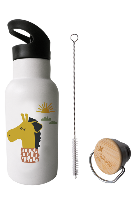 Trinkflasche Giraffe Natur - korbmayer. ganz besonders. für kinder.