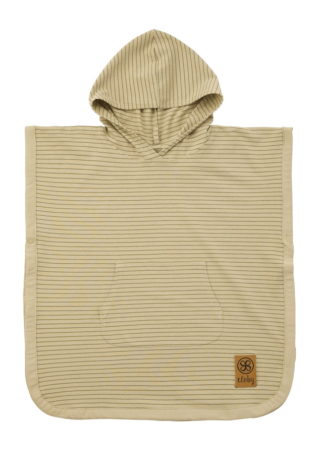 UV- Poncho Sandy Beach/Olive Green Gr. 80 - korbmayer. ganz besonders. für kinder.