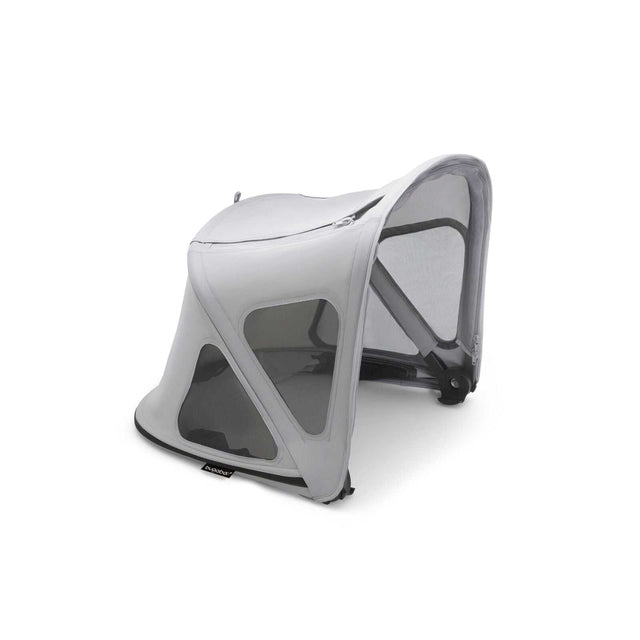 Bugaboo Fox 2 Sonnendach mit Lüftungsfenstern Nebelgrau – optimaler Schutz – korbmayer. ganz besonders. für kinder