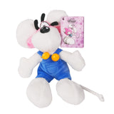 Diddl Schlüsselanhänger in blauer Latzhose 15 cm