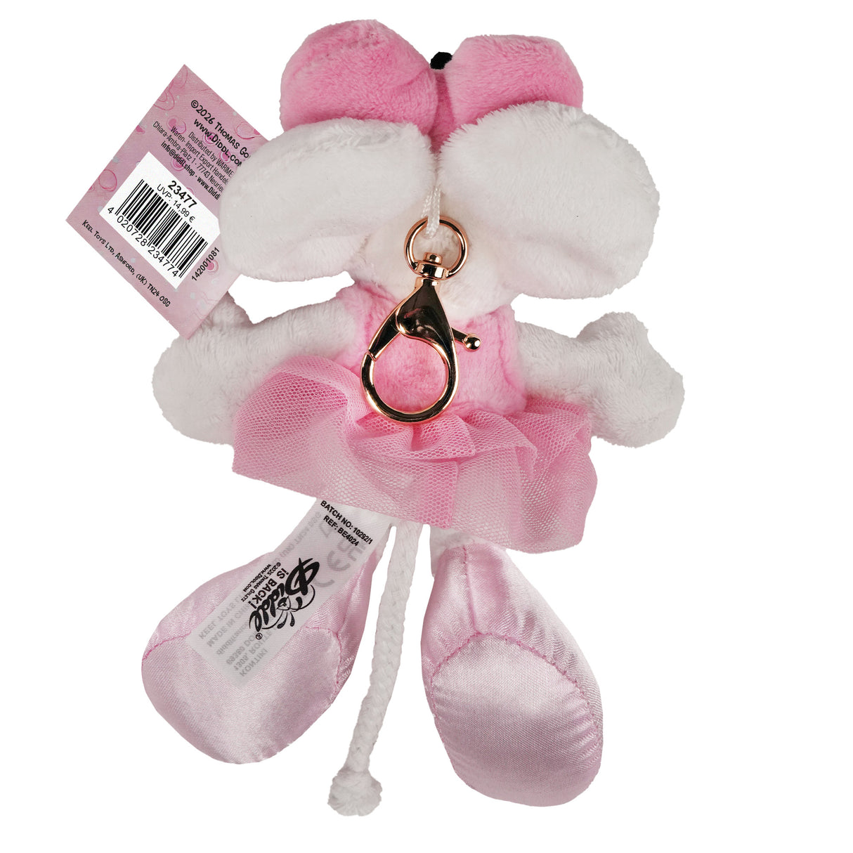 Plüschtier Diddlina Ballerina Kleid 20 cm
