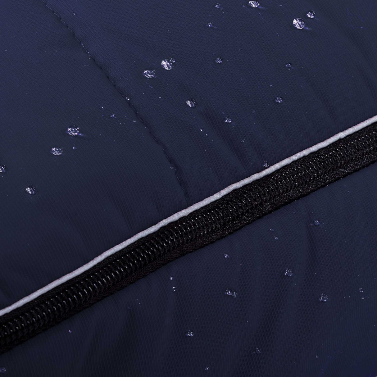 Flims Luxe Lammfell-Fußsack/ navy